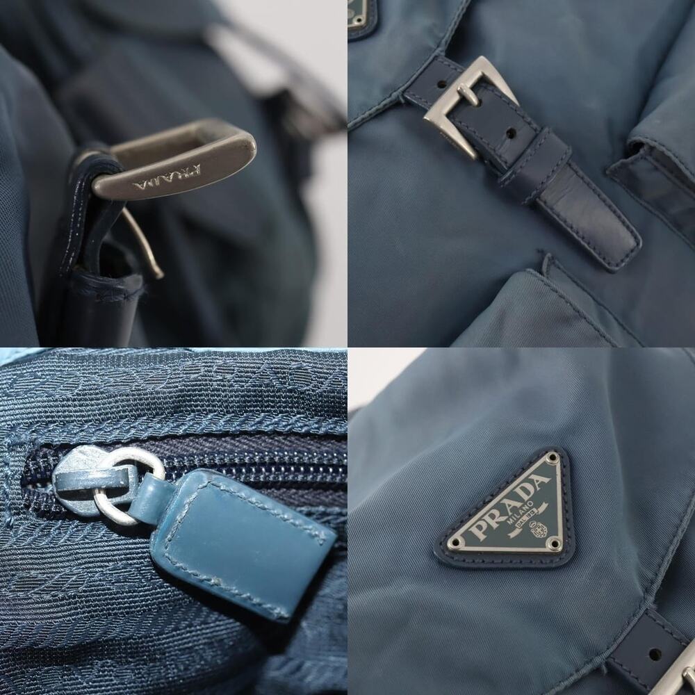 Prada Nylon Backpack Blue - Picture 13 of 16